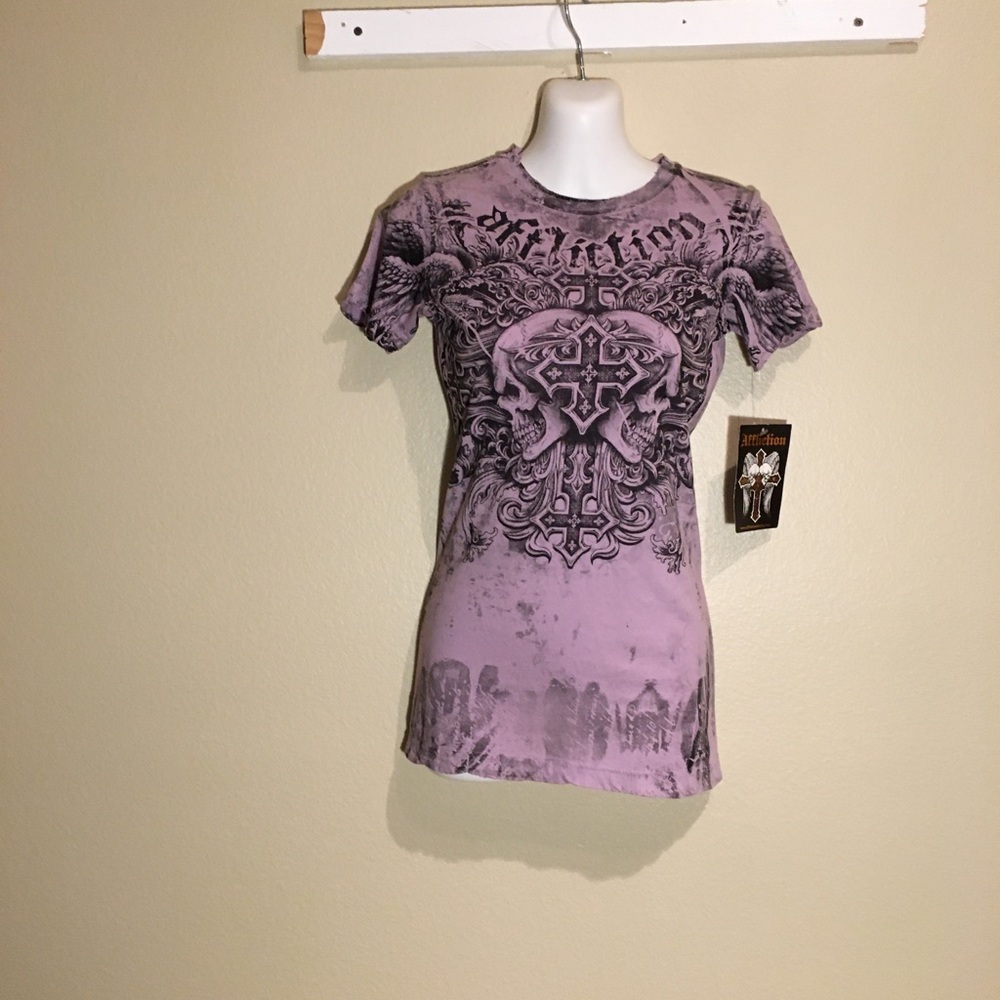 Affliction T-shirt women’s ! New with tags